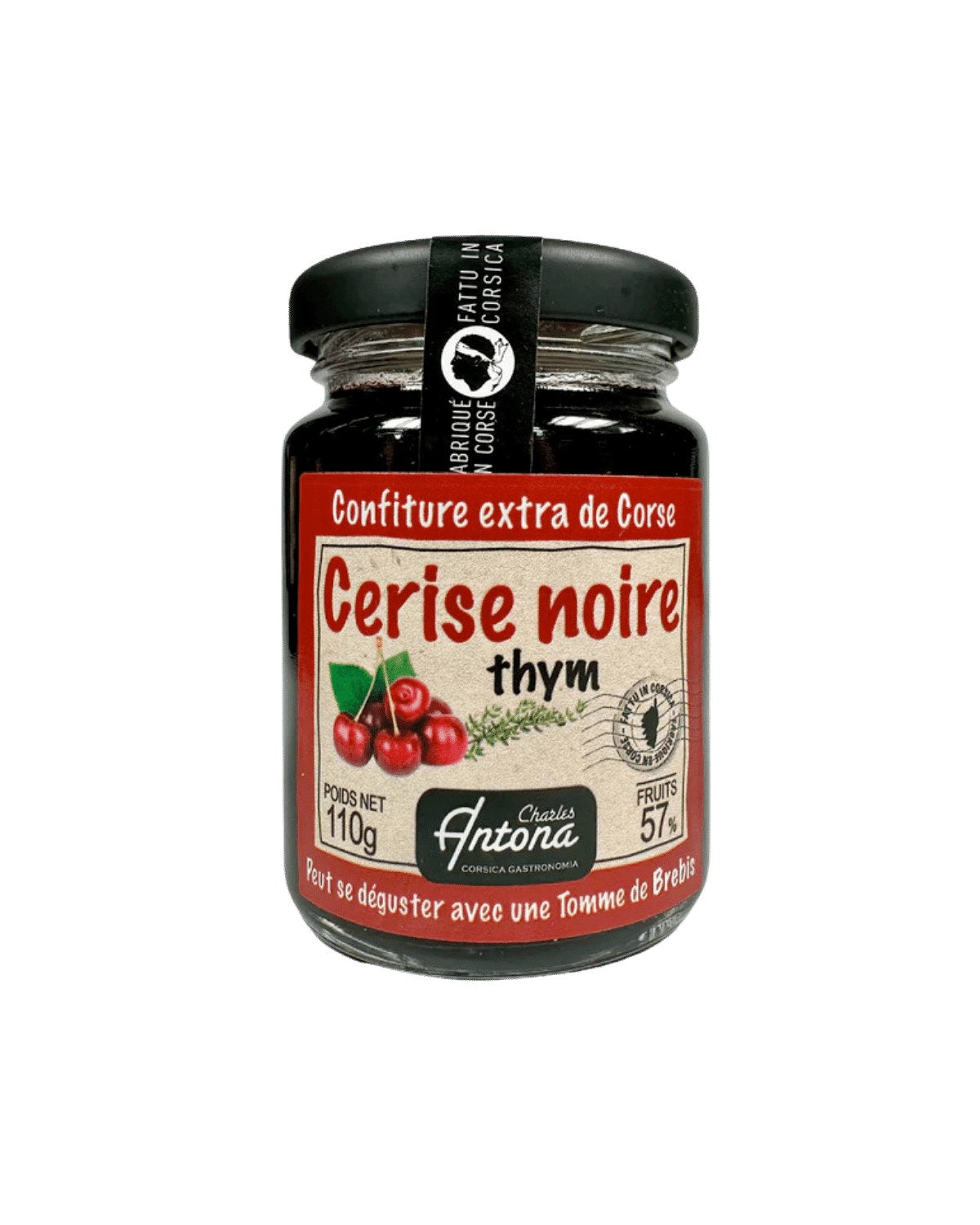 Corsican Black Cherry & Thyme Jam 110g