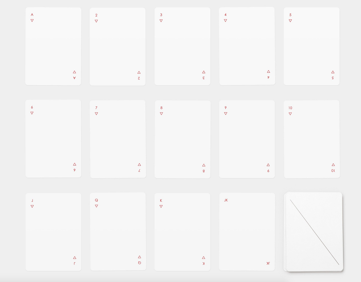 MINIM PLAYING CARDS