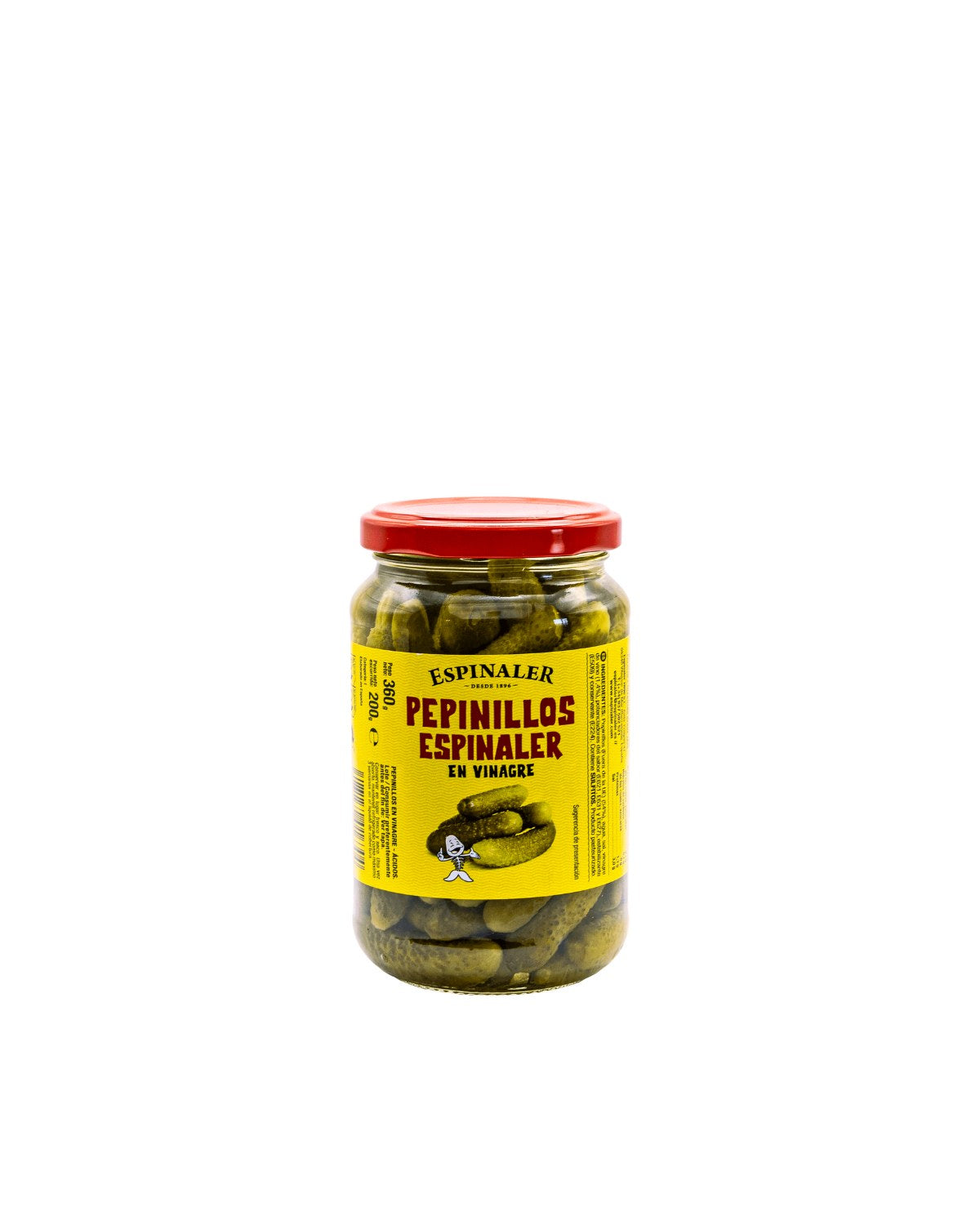 Pepinillos Espinaler en vinagre cornichons