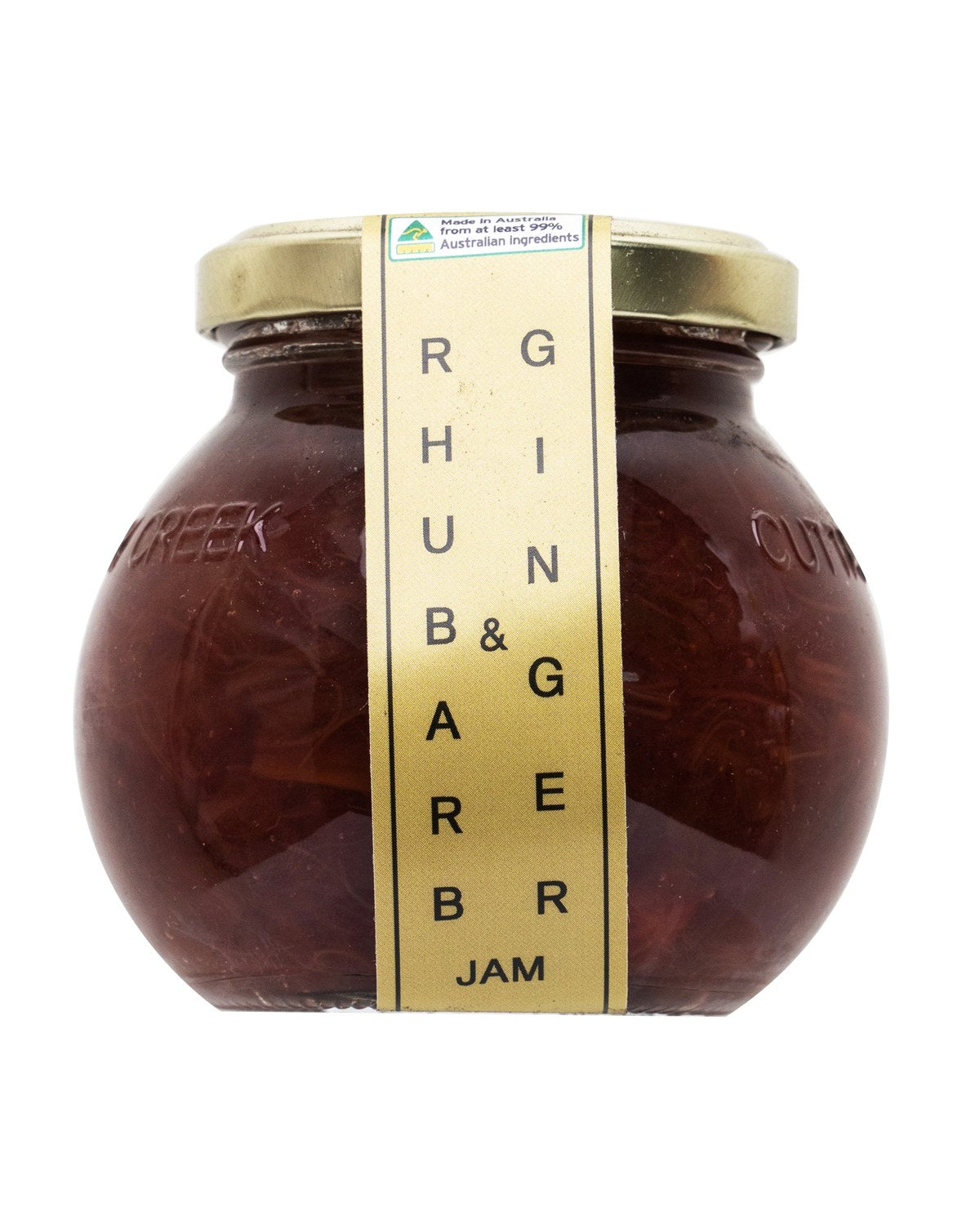 Cuttaway Creek - Rhubarb & Ginger Jam 220g