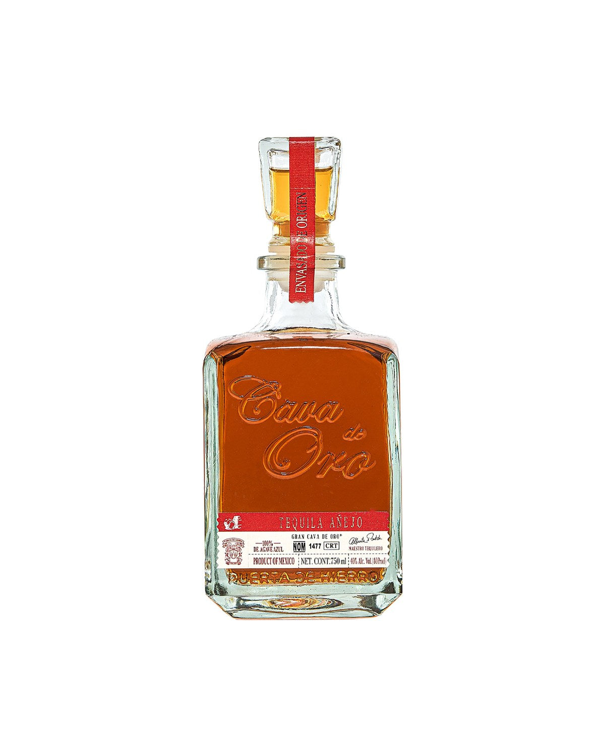 Cava de Oro Añejo Tequila