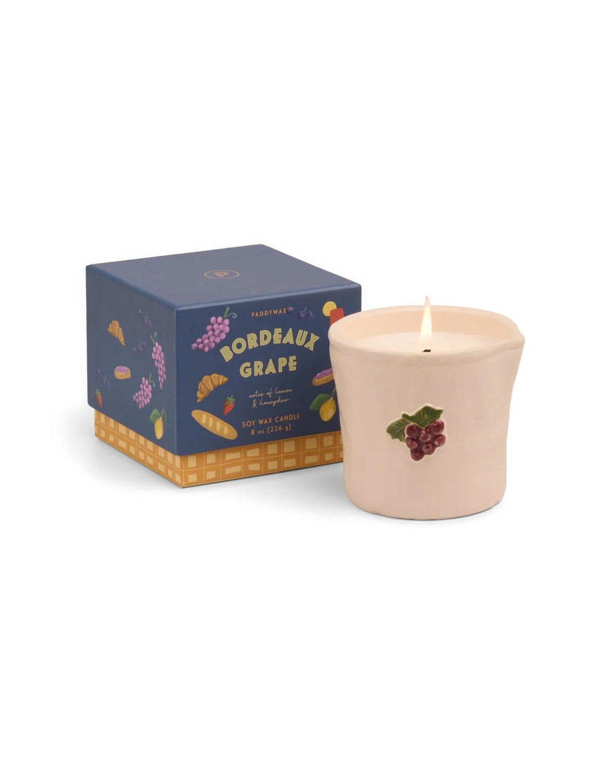 Bistro Bordeaux Grape Candle