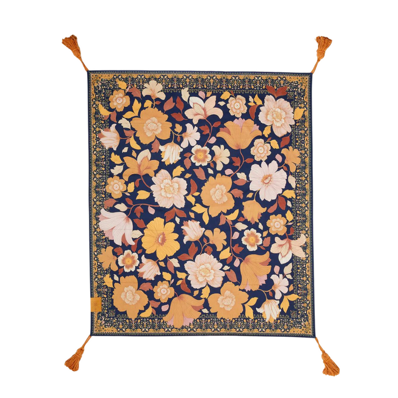 GRANDE FLEUR NIGHTSHADE PICNIC RUG
