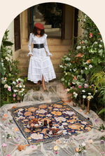 GRANDE FLEUR NIGHTSHADE PICNIC RUG